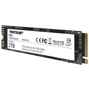   PATRIOT P300 2TB SSD / interni / M.2 PCIe Gen3 x4 NVMe 1.3 / 2280