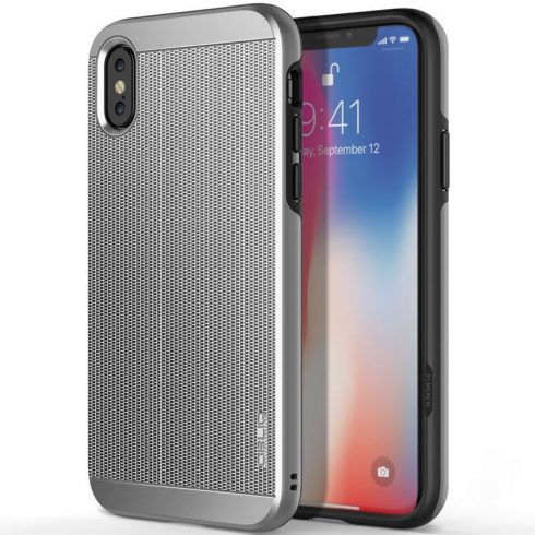 Obliq Slim Meta - maska ​​za iPhone Xs / X (satin srebrna)