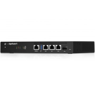   Ubiquiti EdgeRouter 4 - 3x Gbit RJ45 port, 1x SFP port, 4-jezgreni CPU od 1 GHz, 1 GB DDR3 RAM-a