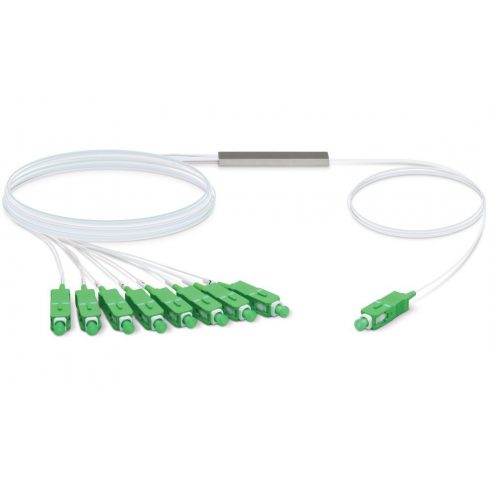 Ubiquiti UFiber Splitter 8 - optički razdjelnik 1:8, 1260-1650 nm, SC/APC konektori, duljina 1,5 m