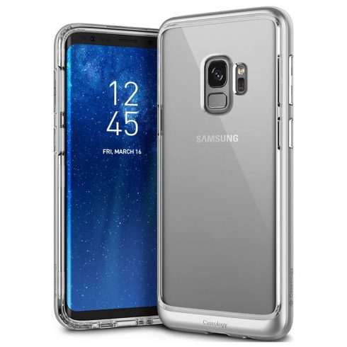 Caseology Skyfall maska ​​za Samsung Galaxy S9 (srebrna)