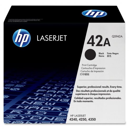 HP crni toner, Q5942A, LJ 4250/4350 original