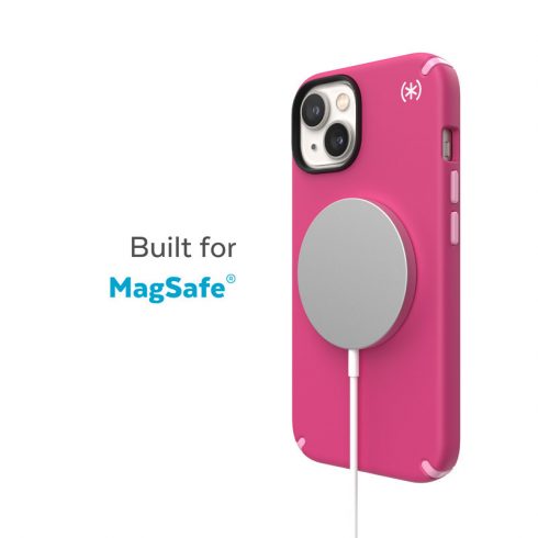 Speck Presidio2 Pro + MagSafe - Maska za iPhone 14 / 13 sa MICROBAN premazom (Digitalpink / Blossompink / White)