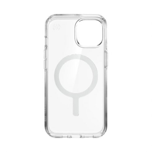 Speck Presidio Perfect-Clear + MagSafe - Maska za iPhone 14 / iPhone 13 s MICROBAN premazom (Clear)