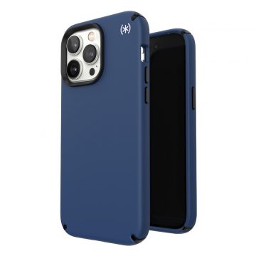   Speck Presidio2 Pro - Maska za iPhone 14 Pro Max sa MICROBAN premazom (Coastal Blue / Black / White)