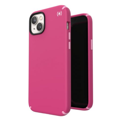 Speck Presidio2 Pro - Maska za iPhone 15 Plus / 14 Plus sa MICROBAN premazom (Digitalpink / Blossompink / White)