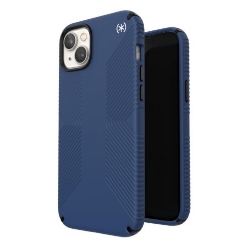 Presidio2 Grip - Maska za iPhone 15 Plus / 14 Plus sa MICROBAN premazom (Coastal Blue / Black / White)