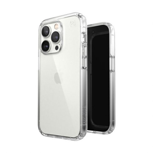 Speck Presidio Perfect-Clear - Maska za iPhone 14 Pro sa MICROBAN premazom (Clear)