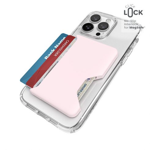 Speck ClickLock Wallet For MagSafe - MagSafe magnetni novčanik (Nimbus Pink)