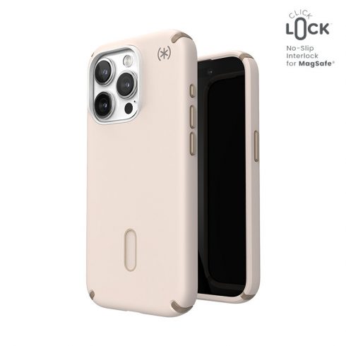 Speck Presidio2 Pro ClickLock & MagSafe - Futrola za iPhone 15 Pro (Bleached Bone / Heirloom Gold / Hazel Brown)