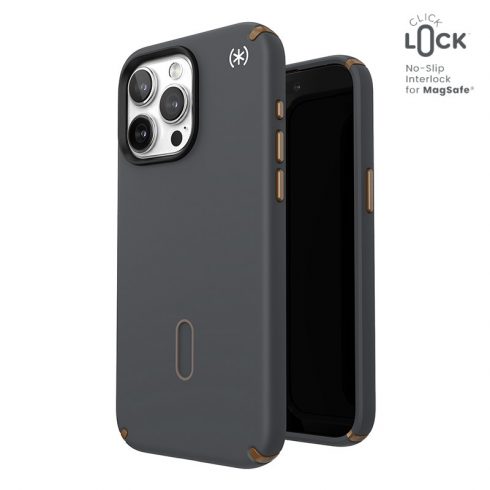 Speck Presidio2 Pro ClickLock & MagSafe - Futrola za iPhone 15 Pro Max (Charcoal Grey/Cool Bronze)