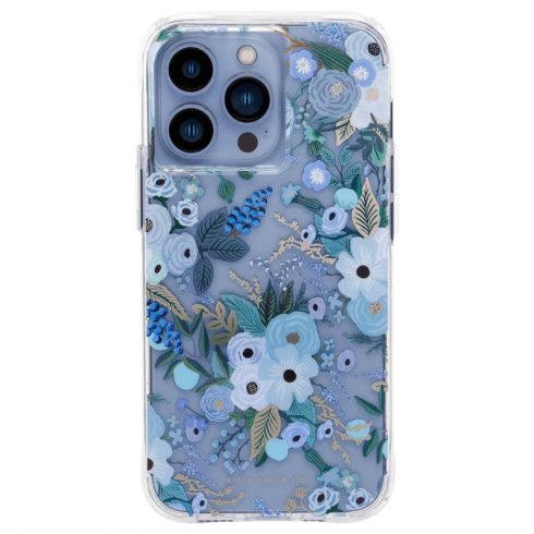 Rifle Paper Clear - Futrola za iPhone 13 Pro (Garden Party Blue)