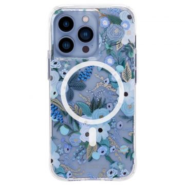   Rifle Paper Clear MagSafe - Futrola za iPhone 13 Pro (Garden Party Blue)