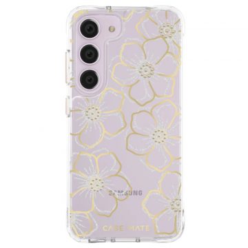   Case-Mate Floral Gems - maska ​​za Samsung Galaxy S23+ (prozirna)