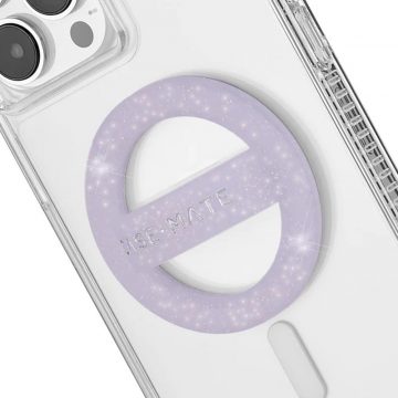   Case-Mate Magnetic Loop Grip - MagSafe grip za prste (Purple Sparkle)