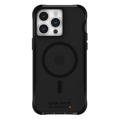 Case-Mate Tough Grip Plus D3O MagSafe - Maska za iPhone 15 Pro Max (Smoke/Crna)