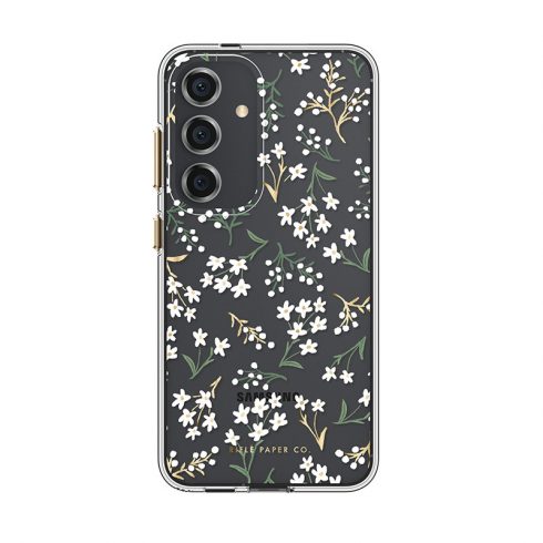 Prozirni papir za pušku - kućište za Samsung Galaxy S24 (Petite Fleurs)