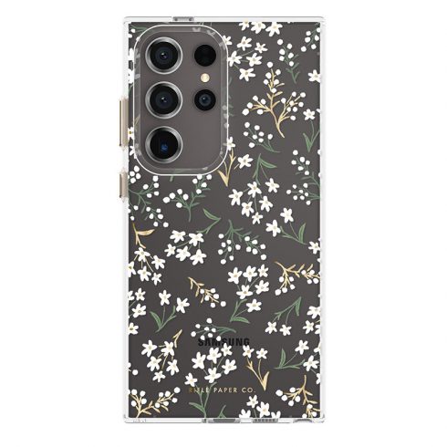 Rifle Paper Clear - Case za Samsung Galaxy S24 Ultra (Petite Fleurs)