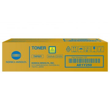   Konica Minolta TNP92Y, Žuti toner za bizhub C3120i, 4000 str.