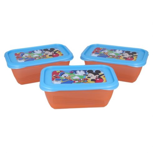 Mickey Mouse - Set posuda za hranu 540 ml (3 kom.)