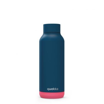   Quokka Solid - Boca za vodu s dvostrukom stijenkom od nehrđajućeg čelika, vakuumski izolirana, prijenosna termos boca 510 ml (Pink Vibe)