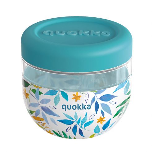 Quokka Bubble Food Jar - Plastična posuda za hranu / kutija za ručak 770 ml (Akvarelno lišće)