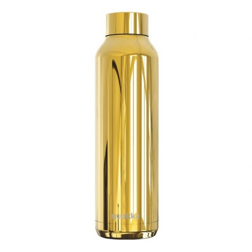 Quokka Solid - termo boca od nehrđajućeg čelika od 630 ml (Sleek Gold)