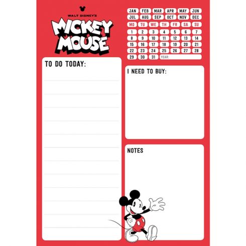 Mickey Mouse - Kalendar bez datuma / planer 54 str