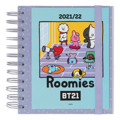 BT21 - Kalendar za školsku godinu 2021./2022. (plavi)