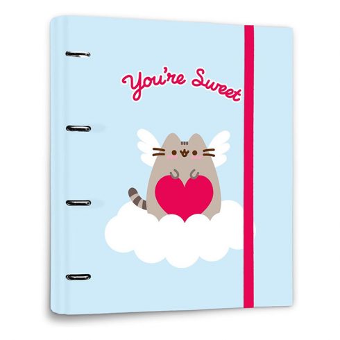 Pusheen - Binder iz kolekcije Purrfect Love (4 prstena)