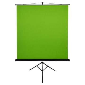   AROZZI Green Screen/ zeleni zaslon za fotografe i streamere/ mobilni stativ 90" (228 cm)/ 157 x 157 cm/ kućište crno