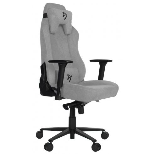 AROZZI gaming stolica VERNAZZA Soft Fabric Light Grey/ Elastron završni sloj/ svijetlo siva