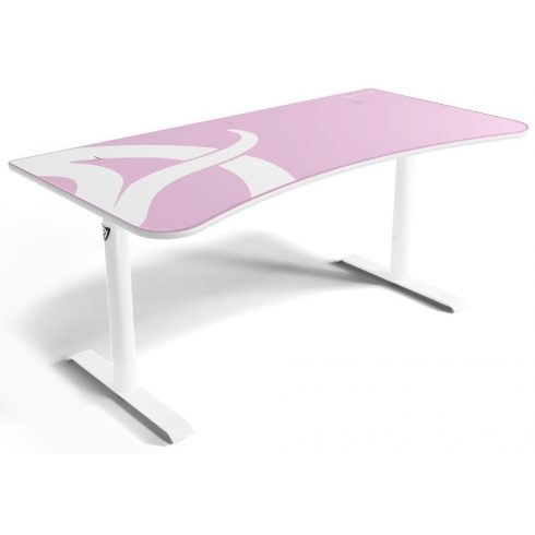 AROZZI gaming stol ARENA Gaming Desk White Pink