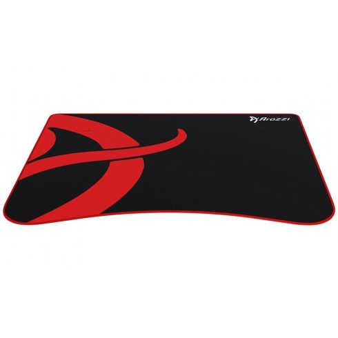 AROZZI ARENA Fratello DeskPad/ gaming podloga za cijeli stol Arena Fratello/ crna/ crveni rub/ crveno slovo A