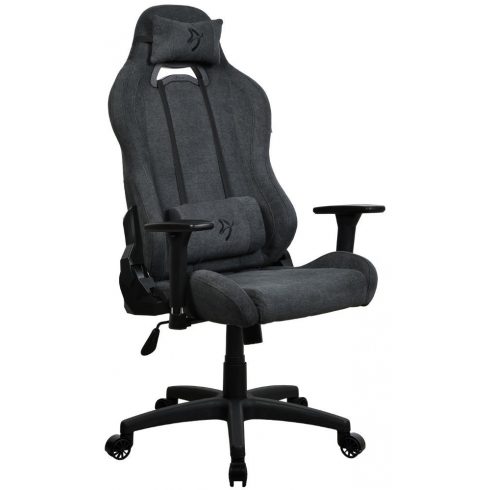 AROZZI gaming stolica TORRETTA Soft Fabric v2/ površina tkanine/ tamno siva