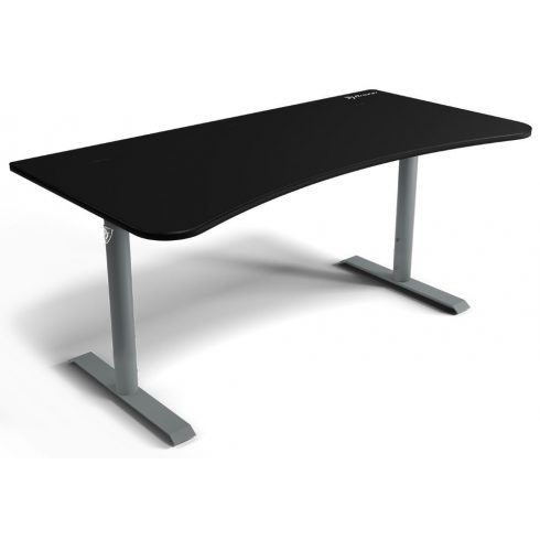 AROZZI gaming stol ARENA Gaming Desk Frozen Grey Black