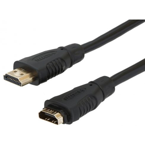 PremiumCord HDMI produžni kabel/ HDMI-HDMI/ crni/ 5m