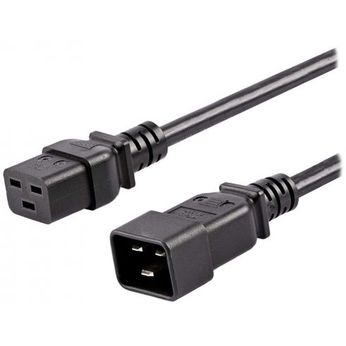 PremiumCord Mrežni produžni kabel 230V 16A 3m, konektori IEC 320 C19 - IEC 320 C20