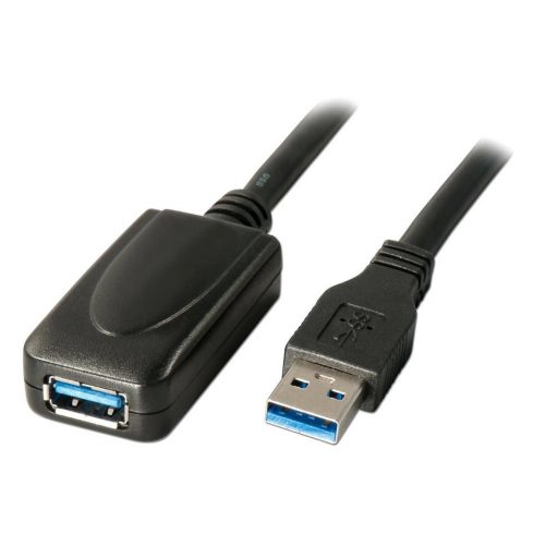 PremiumCord USB 3.0 repetitor i produžni kabel A/MA/F/ 5m/ crni