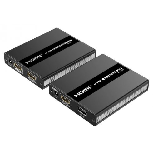 PremiumCord HDMI KVM produživač s USB-om do 60m putem jednog Cat5/6 kabela, bez odgode