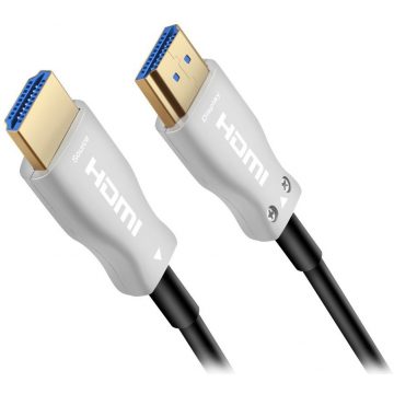   PremiumCord HDMI optičko vlakno velike brzine + Ethernet kabel/ 4K@60Hz/ M/M/ pozlaćeni konektori/ 5m/ crni