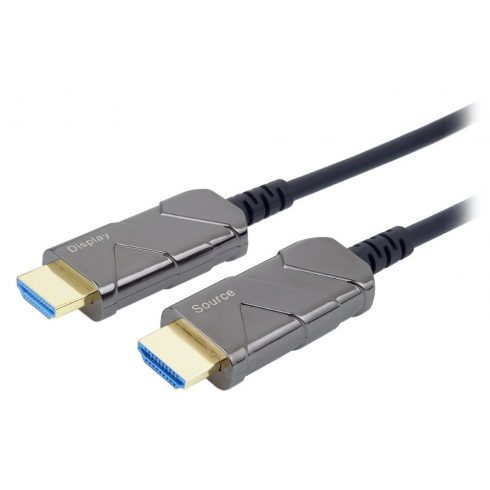 PremiumCord Ultra High Speed HDMI 2.1 kabel od optičkih vlakana 8K@60Hz, pozlaćen 30m