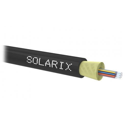 Solarix DROP1000 optički kabel 16 vl 9/125 SM LSZH univerzalni, 500m, crni