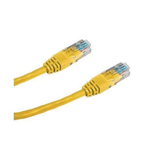 DATACOM Patch kabel UTP CAT5E 1m žuti