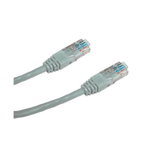 DATACOM Patch kabel UTP CAT5E 1m sivi