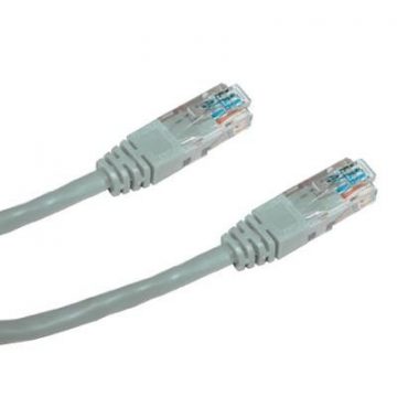 DATACOM Patch kabel UTP CAT6 1m sivi