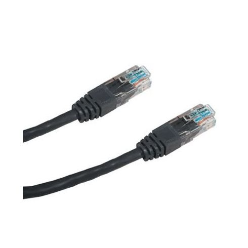 DATACOM Patch kabel UTP CAT5E 3m crni