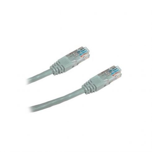 DATACOM Patch kabel UTP CAT5E 10m sivi