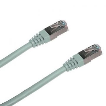 DATACOM Patch kabel FTP CAT5E 0.5m sivi