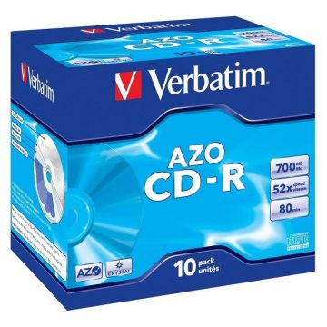 VERBATIM CD-R80 700MB DLP/ 52x/ 80min/ dragulj/ 10 pak.